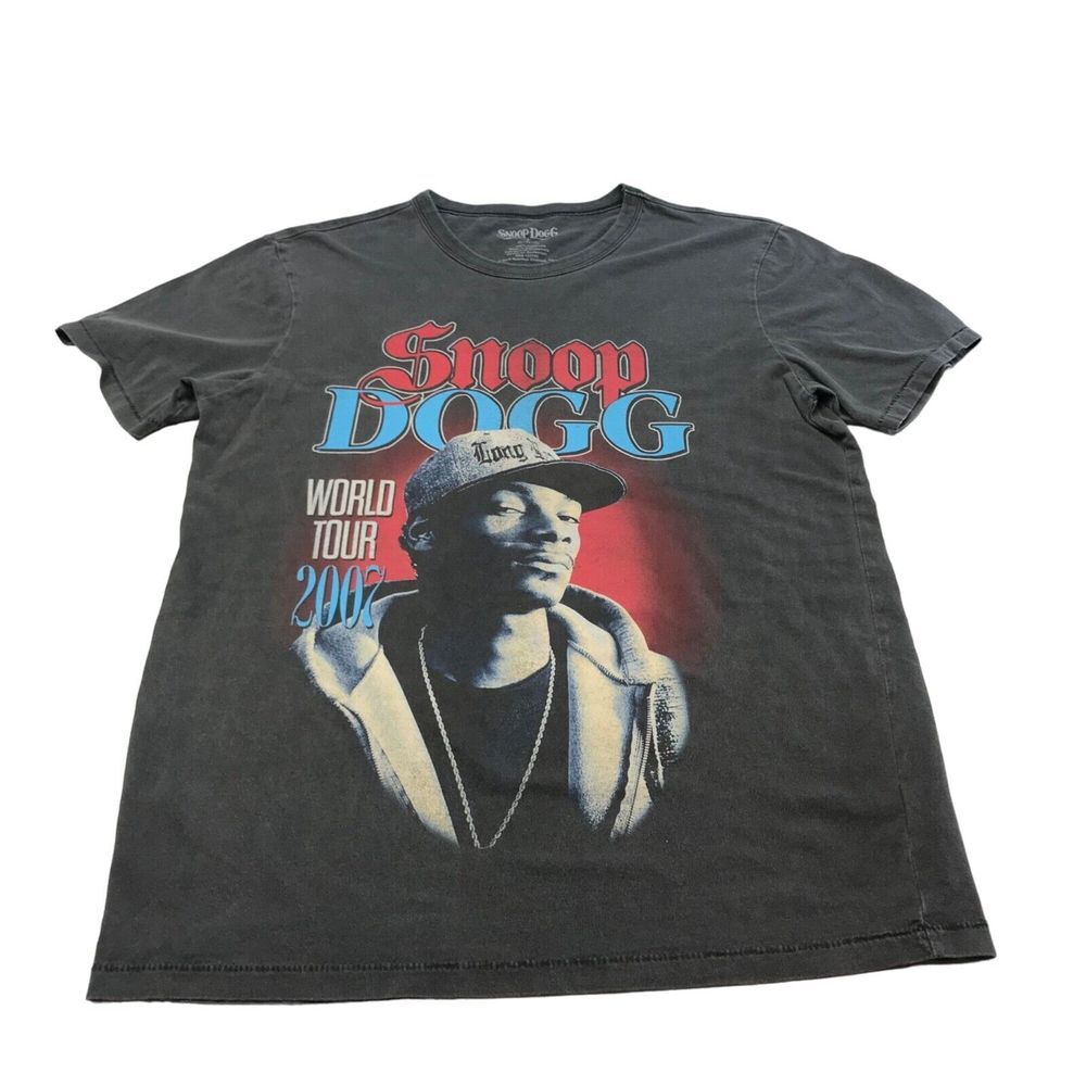 American‎ Eagle Snoop Dog Men Med vintage inspired graphic Tshirt Tee 2007 tour